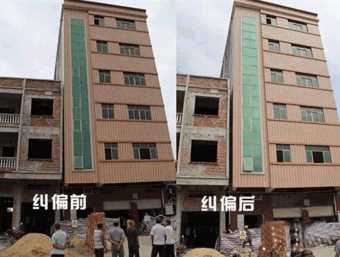 滨州沾化县倾斜纠正